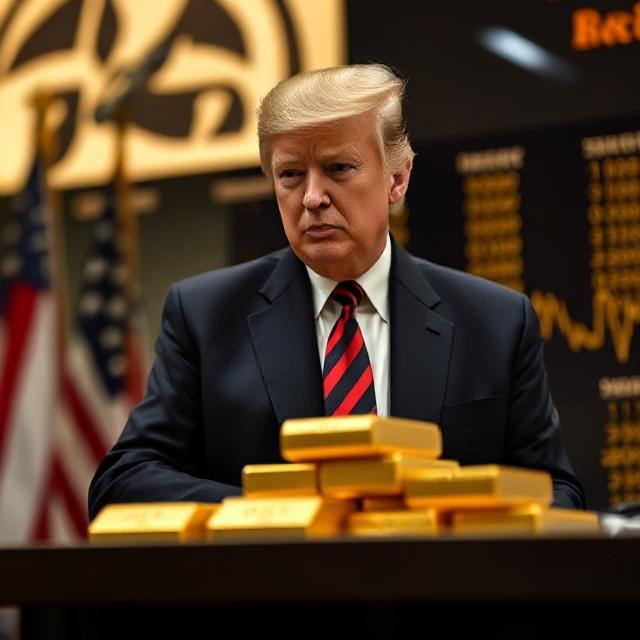 Concern about Trump's intentions for reciprocal tariffs keeps gold stable.
