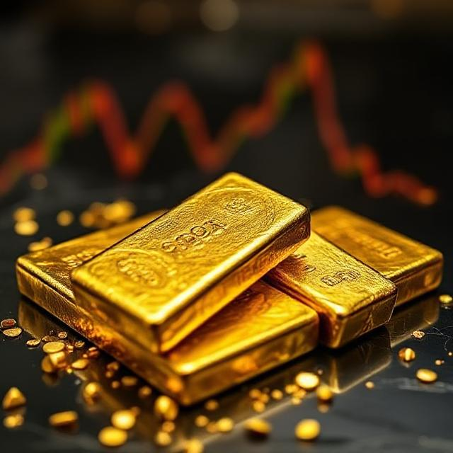 Gold falls to a 3-1/2-week low as bullion is battered by a market sell-off.